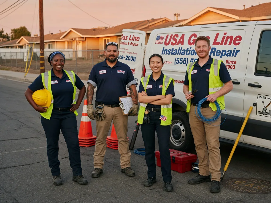 Gas Line Installation company in Wauconda, WA